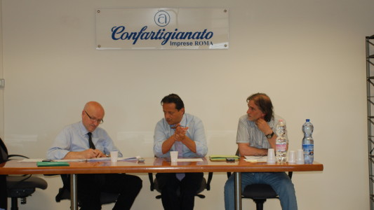 Il Presidente Giorgio Merletti incontra i vertici di Confartigianato Imprese Lazio