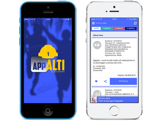 Nasce AppAlti: l’app per consultare le gare pubblicate in Italia